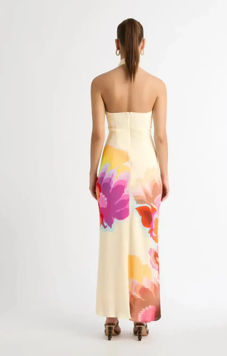 Sheike Camila Floral Maxi Dress Floral Size 18 for rent on The Volte - main image