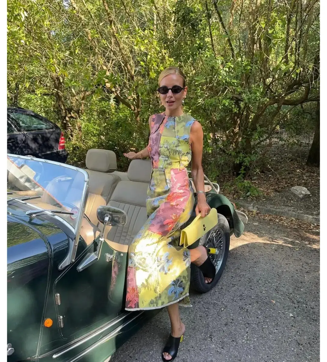 Alemais Adriana Jacquard Midi Gown Multi Floral Size AU 12 for rent on The Volte - main image