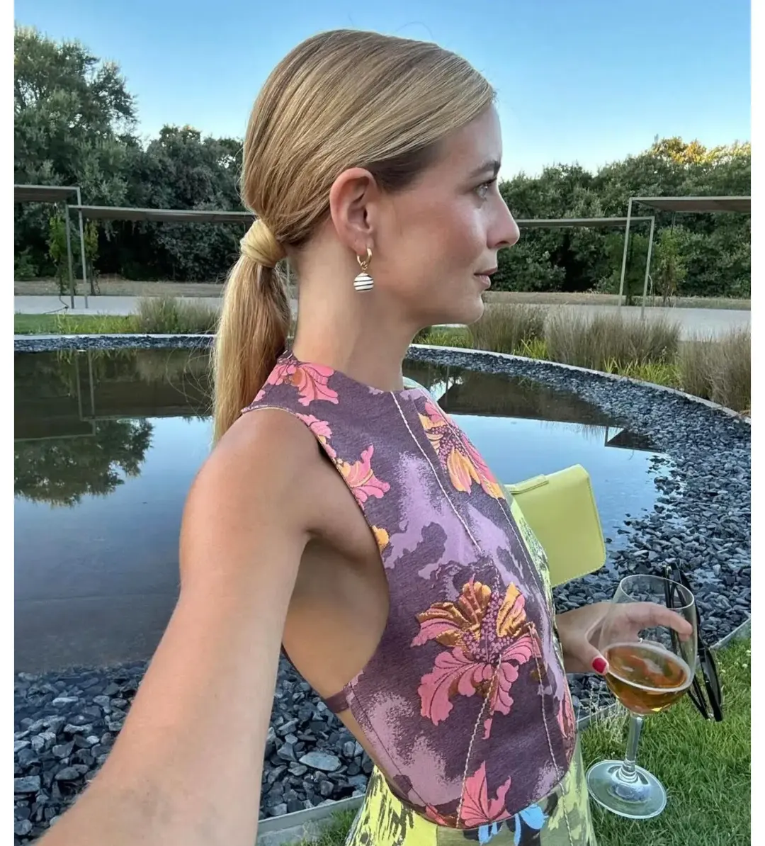 Alemais Adriana Jacquard Midi Gown Multi Floral Size AU 12 for rent on The Volte - main image