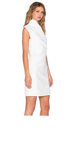 Acler Angus Dress in Ivory size 8 for rent on The Volte - image 2
