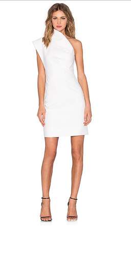 Acler Angus Dress in Ivory size 8 for rent on The Volte - image 4