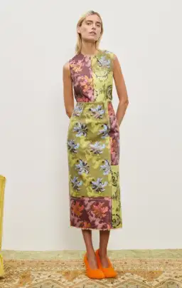 Alemais Adriana Jacquard Gown Print Size 8