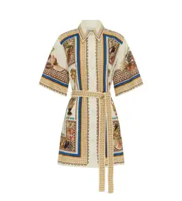 Alemais Mercado Mini Dress Multi Size 10 for rent on The Volte - image 5