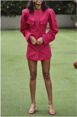 Maggie Marilyn Do whatever it takes pink dress size 8