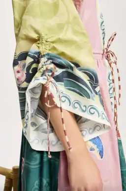 Alémais Rochester Midi Shirtdress Multi Size 16 for rent on The Volte - image 4