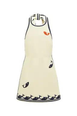 Alémais Marine Mini Dress Print Size 16 for rent on The Volte - image 6