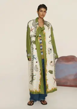 Alémais Bath House Trench Print Size 16 for rent on The Volte - image 1