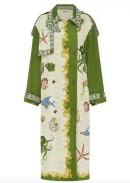 Alémais Bath House Trench Print Size 16 for rent on The Volte - image 6