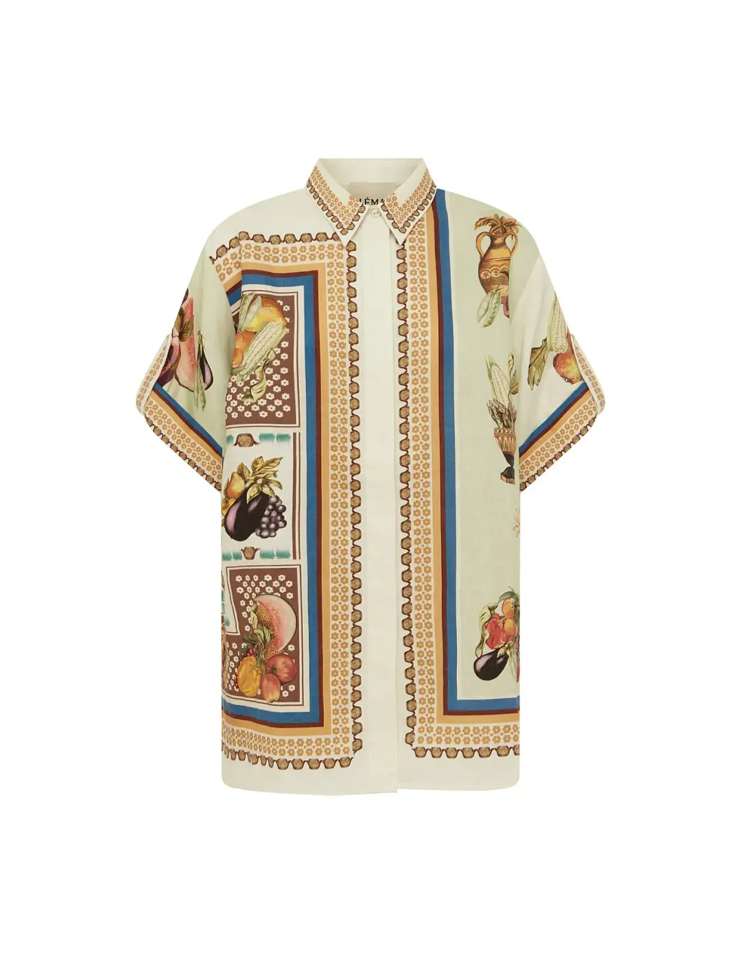 Alemais Mercado Shirt Multi Print Size for rent on The Volte - main image