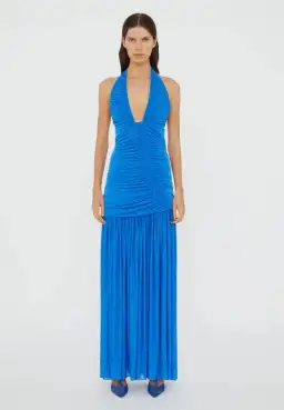Christopher Esber Orion Gown in Lapis Size 8 for rent on The Volte - image 1