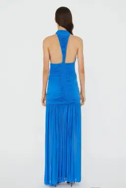 Christopher Esber Orion Gown in Lapis Size 8 for rent on The Volte - image 2