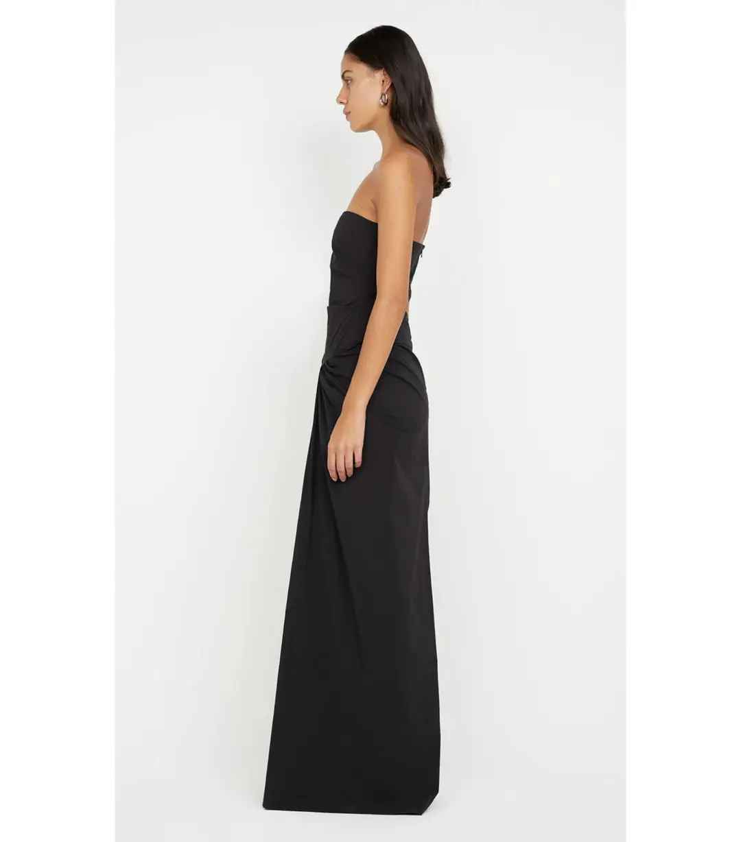 Bec & Bridge Domenic Strapless Dress Black Size AU 6 for rent on The Volte - main image