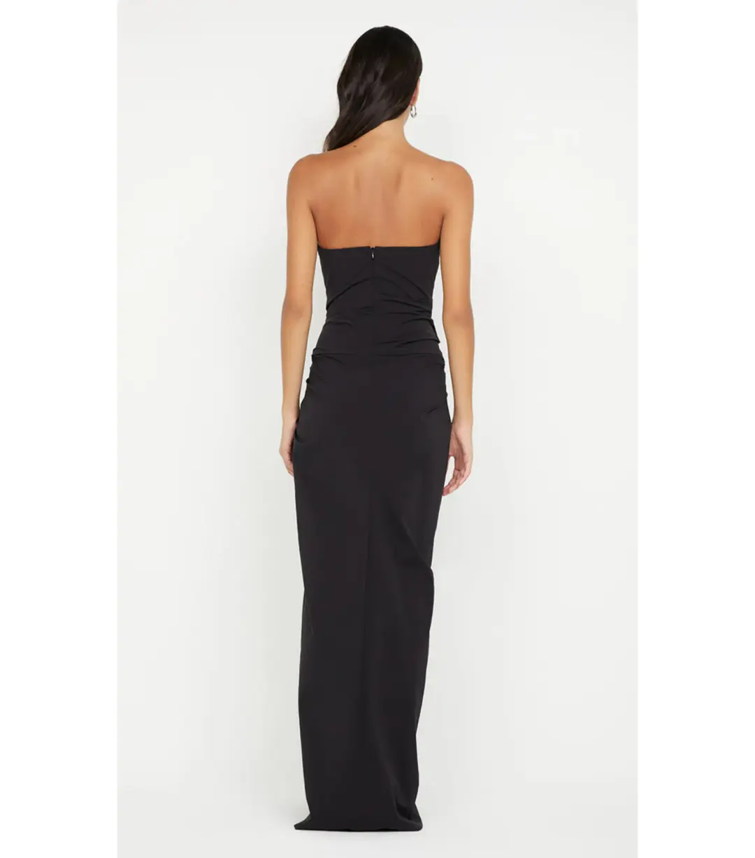 Bec & Bridge Domenic Strapless Dress Black Size AU 6 for rent on The Volte - main image