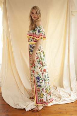 Coco Ribbon Here Comes the Sun Maxi Dress size 10 for rent on The Volte - image 4