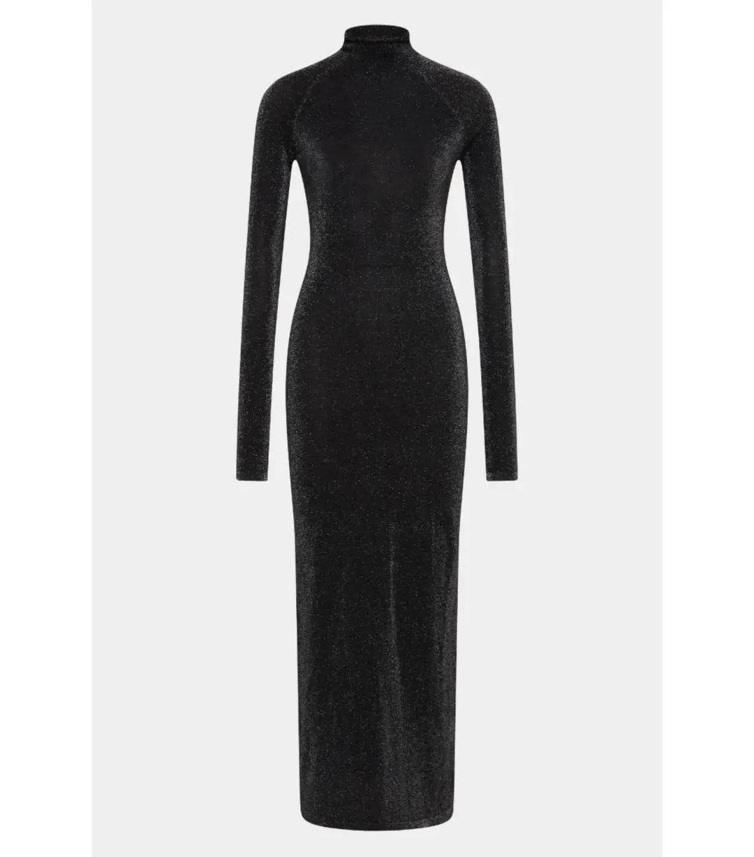 Sir the Label Chiano Long Sleeve Maxi Dress in Black Silver Size 0 / AU 6 for rent on The Volte - main image