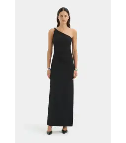 Sir the Label Rossana Full Length Gown in Black Size 3 / AU 12 for rent on The Volte - image 1