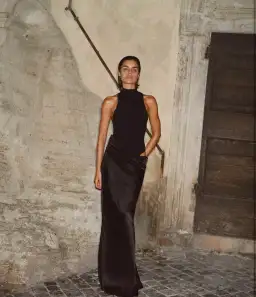 Henne Soraia Dress Black Size 8 for rent on The Volte - image 1