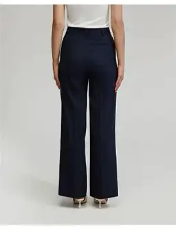 LYDIA WOOL STRETCH SUIT TROUSERS
