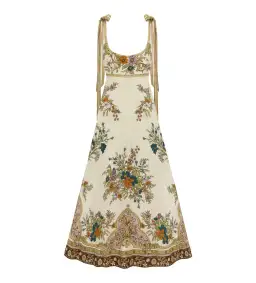 Alemais Antoinette Ballet Midi Sundress Cream Floral Size AU 8 for rent on The Volte - image 7