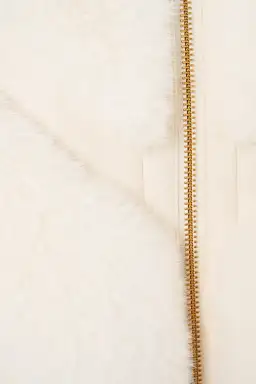 Camilla Tiled Time Faux Fur Short Sleeve Slouch Jacket White (M/L-AU12/14) for rent on The Volte - image 7