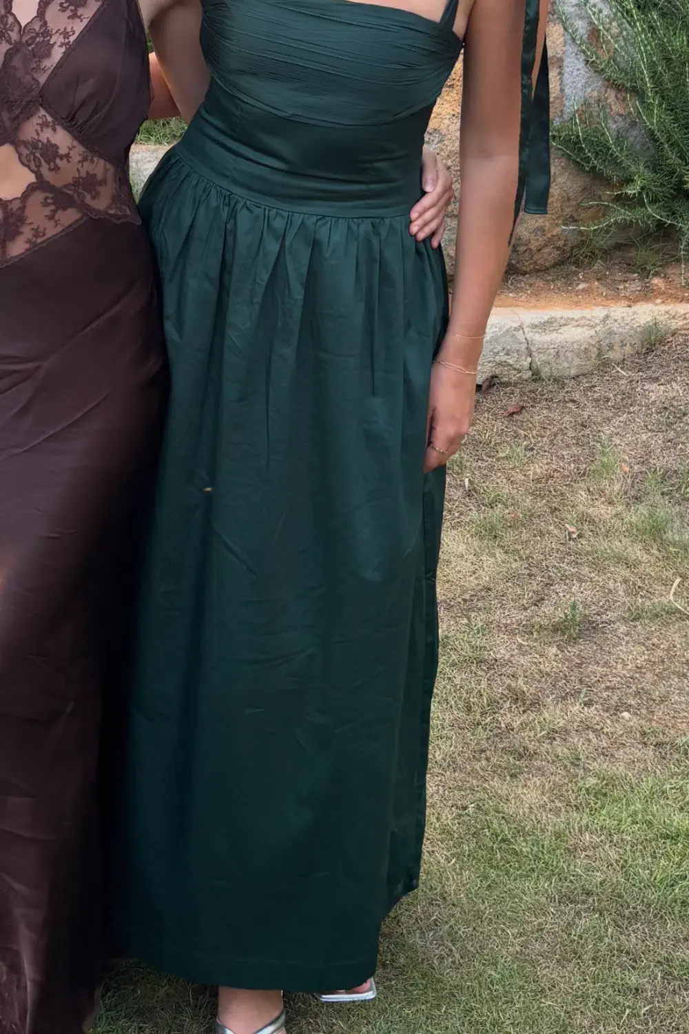 Murlong Cres Elsa Maxi Dress Green Size 10/M for rent on The Volte - main image