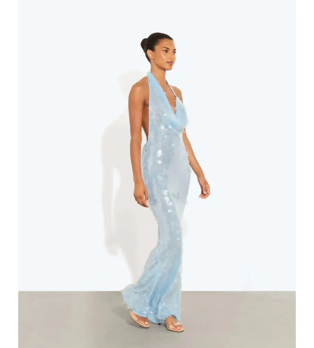 Rat and Boa Anais Maxi Dress in Blue Size S / AU 8 for rent on The Volte - main image