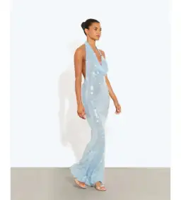 Rat and Boa Anais Maxi Dress in Blue Size XS / AU 6 for rent on The Volte - image 2