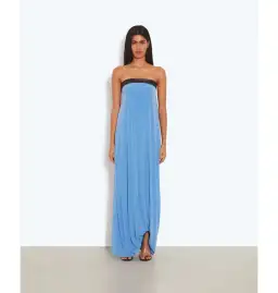 Rat and Boa Antonie Maxi Dress Blue Size S / AU 8