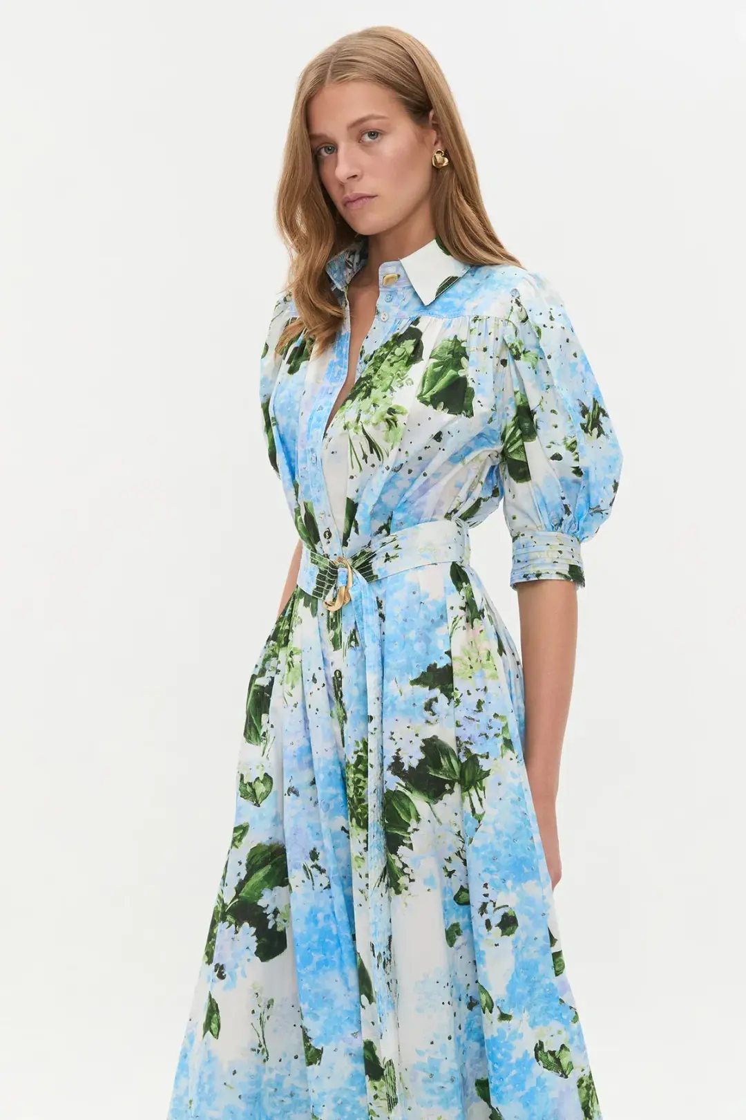 Aje Manifest Midi Dress Floral Size 6 for rent on The Volte - main image