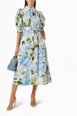 Aje Manifest Midi Dress Floral Size 6 for rent on The Volte - image 1
