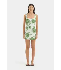 Sir The Label Gardella Cut Out Mini Dress Frisa Print Size 1 / AU 8 for rent on The Volte - image 1