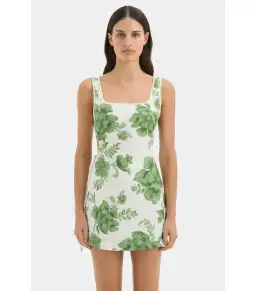 Sir The Label Gardella Cut Out Mini Dress Frisa Print Size 1 / AU 8 for rent on The Volte - image 3