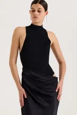 Henne Soraia Maxi Dress Black Size 8 for rent on The Volte - image 3