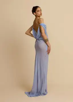 Arcina Ori Jordana Maxi Dress in Blue Size S / AU 8 for rent on The Volte - image 2