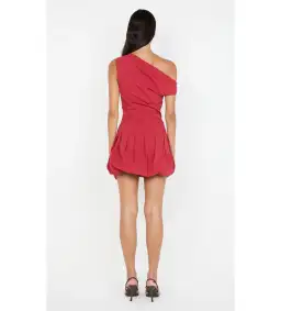 Bec & Bridge Angelina Bubble Mini Dress Cherry Size 6 for rent on The Volte - image 4