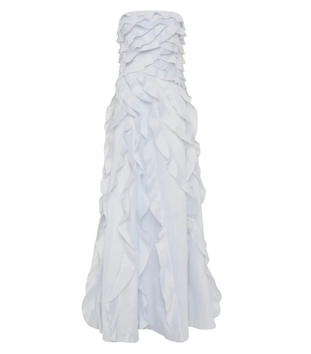 Aje Allairie Maxi Gown Pastel Blue Size AU 10 for rent on The Volte - main image