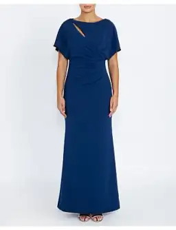 Anthea Crawford Alina Ocean Gown Maxi Size AU 12
