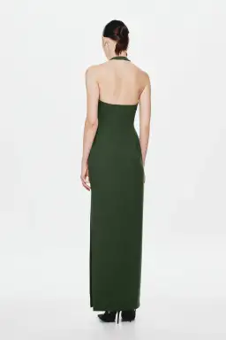 Misha The 'Alusia' Maxi Dress Forest Size 10 for rent on The Volte - image 2