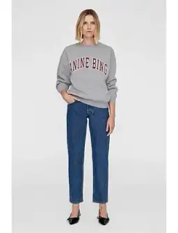 Anine Bing SPENCER CREWNECK SWEATSHIRT Size 8/XS for rent on The Volte - image 6