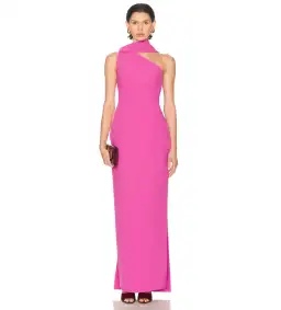 Rachel Gilbert Clara Gown Hot Pink Size 3 AU 12 for rent on The Volte - image 1