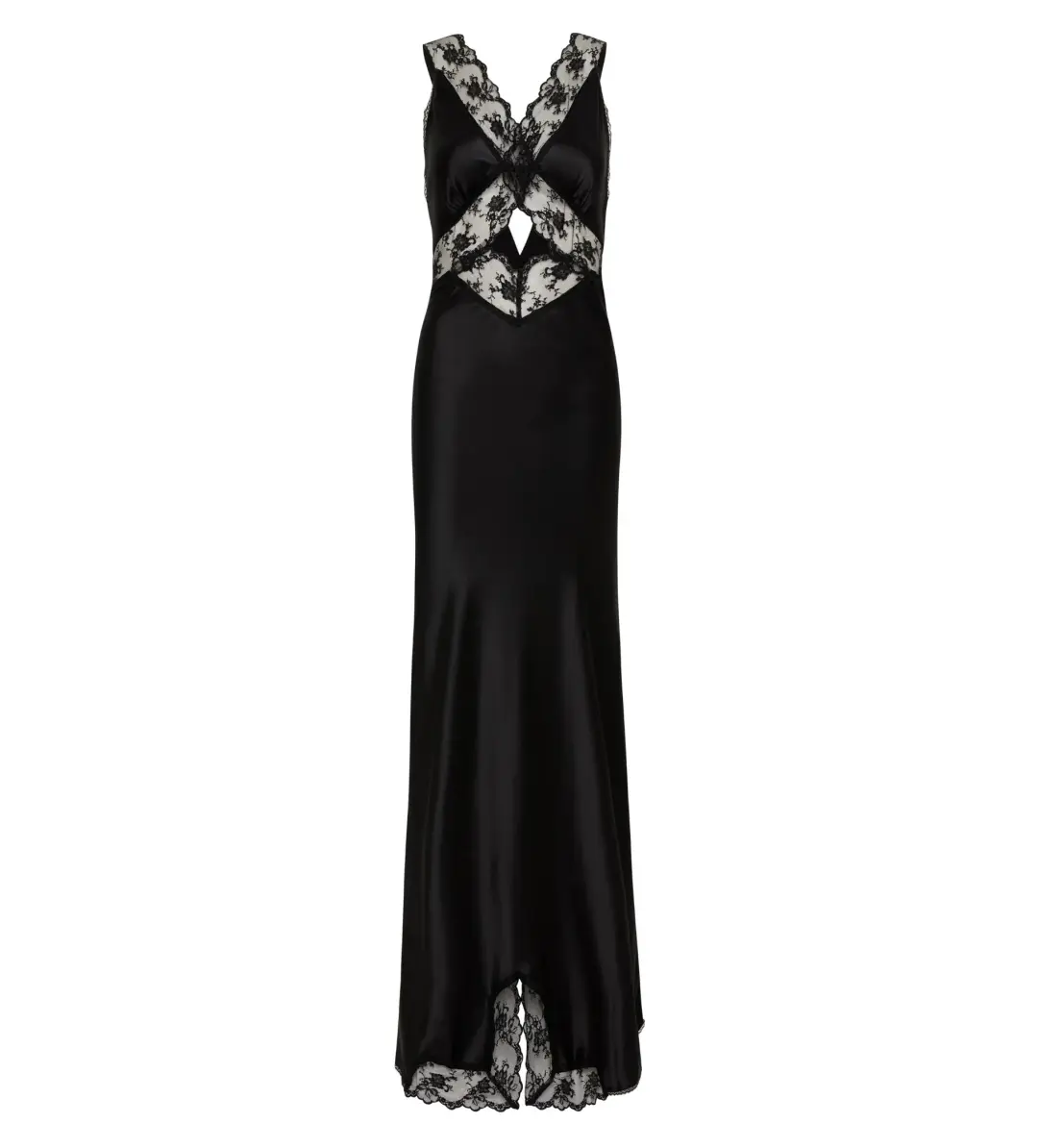 Sir the Label Aries Cut Out Gown Black Size 1 AU 8 for rent on The Volte - main image