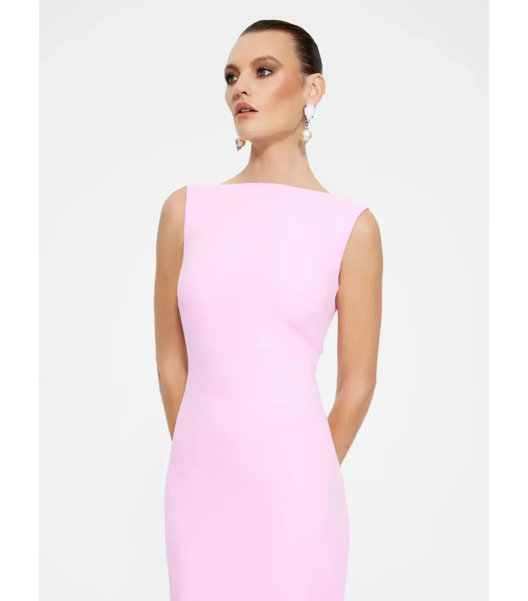 Effie Kats Verona Maxi Gown Taffy Pink Size S / AU 8 for rent on The Volte - main image