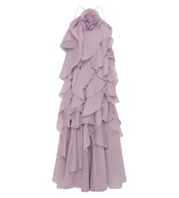 Aje Pandorea Layered Maxi Dress Lilac Size 16/XXL for rent on The Volte - image 6