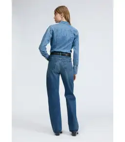 Rag & Bone Shea High Rise Relaxed Straight Jean in Adeline Size AU 10 for rent on The Volte - image 2