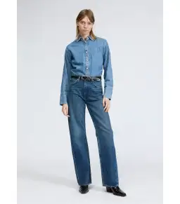Rag & Bone Shea High Rise Relaxed Straight Jean in Adeline Size AU 10 for rent on The Volte - image 1