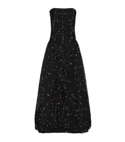 Aje Juniper Maxi Gown in Black Size AU 4 for rent on The Volte - image 3