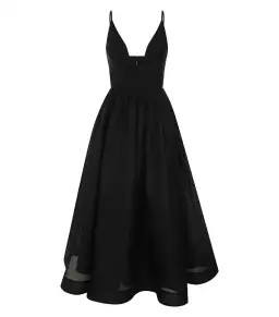 Zimmermann Hypnotic V Neck Midi Dress in Black Size 4 / AU 16 for rent on The Volte - image 4