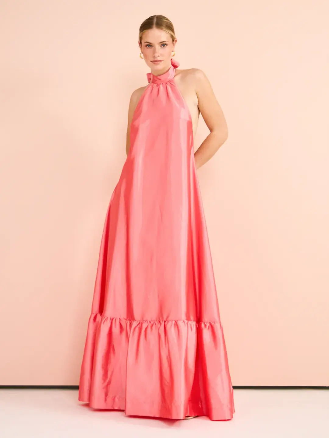 Hansen and Gretal Gateau Gown Pink Size AU 8 for rent on The Volte - main image