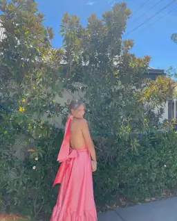 Hansen and Gretal Gateau Gown Pink Size AU 8 for rent on The Volte - image 8