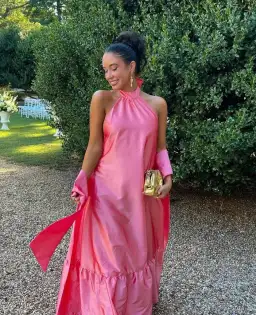 Hansen and Gretal Gateau Gown Pink Size AU 8 for rent on The Volte - image 5